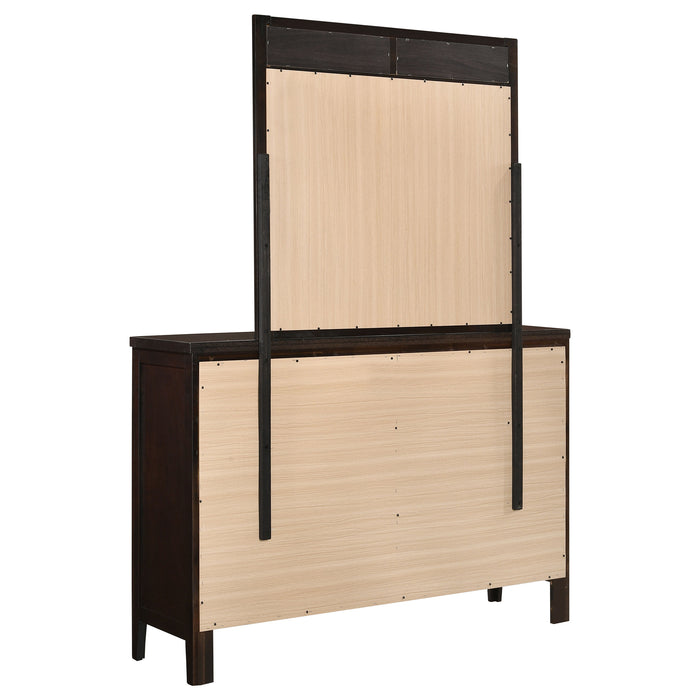 Carlton Dresser With Mirror - Visions in Furniture (La Mirada, CA)