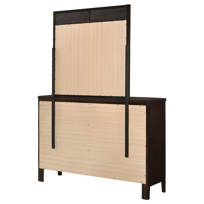 Carlton Dresser With Mirror - Visions in Furniture (La Mirada, CA)