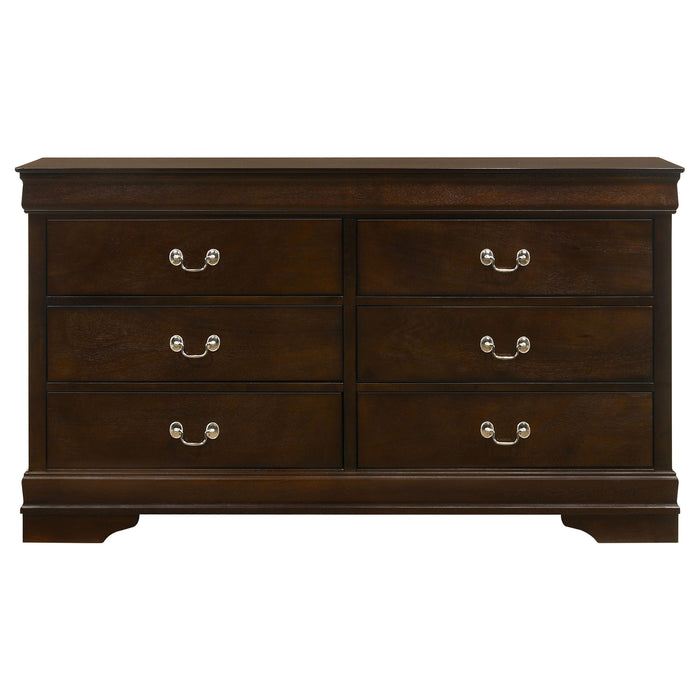Louis Philippe 4 & 5 Piece Bedroom Sets Twin & Queen - Visions in Furniture (La Mirada, CA)