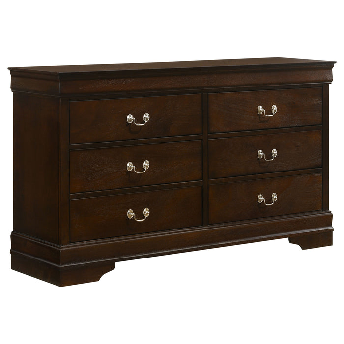 Louis Philippe 4 & 5 Piece Bedroom Sets Twin & Queen - Visions in Furniture (La Mirada, CA)