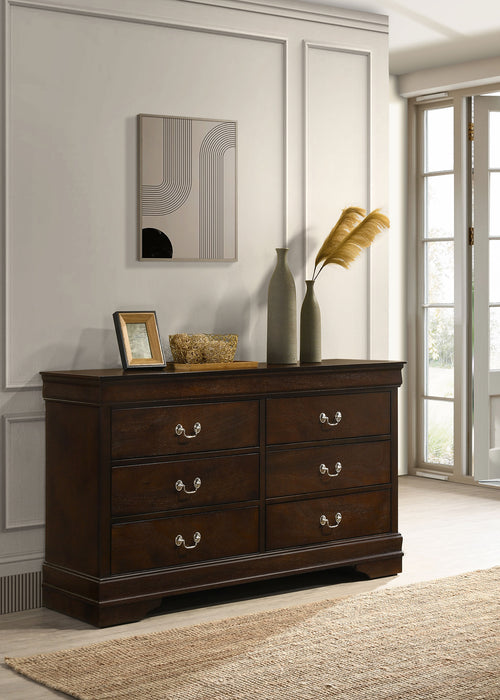 Louis Philippe Dresser Brown - Visions in Furniture (La Mirada, CA)