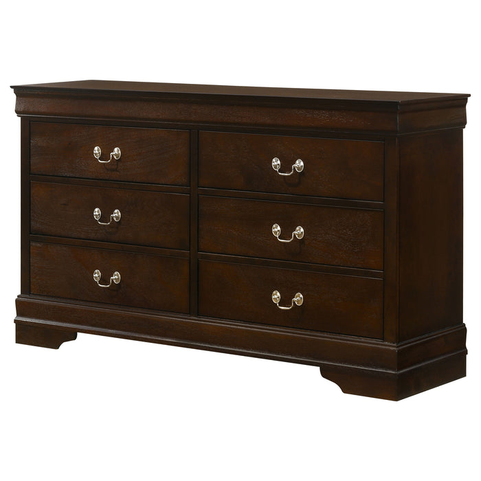 Louis Philippe Dresser Brown - Visions in Furniture (La Mirada, CA)