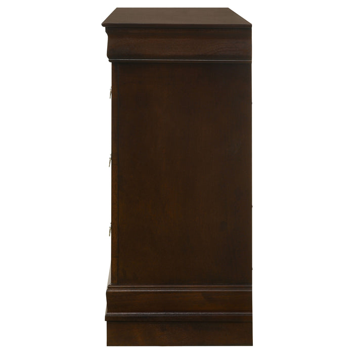 Louis Philippe Dresser Brown - Visions in Furniture (La Mirada, CA)