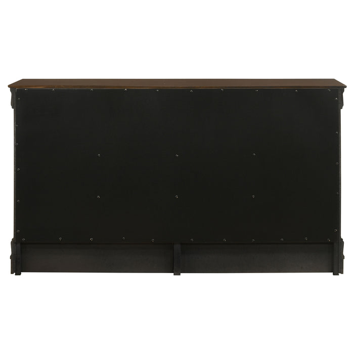 Louis Philippe Dresser Brown - Visions in Furniture (La Mirada, CA)