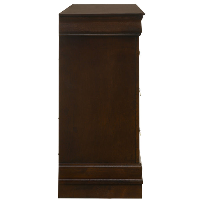 Louis Philippe Dresser Brown - Visions in Furniture (La Mirada, CA)