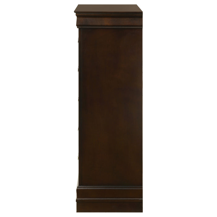 Louis Philippe Chest Brown - Visions in Furniture (La Mirada, CA)
