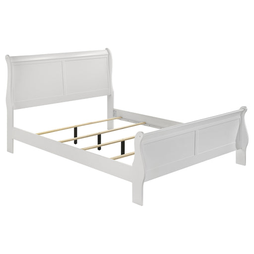 Louis Philippe Eastern King, Full, & Queen Bed - Visions in Furniture (La Mirada, CA)