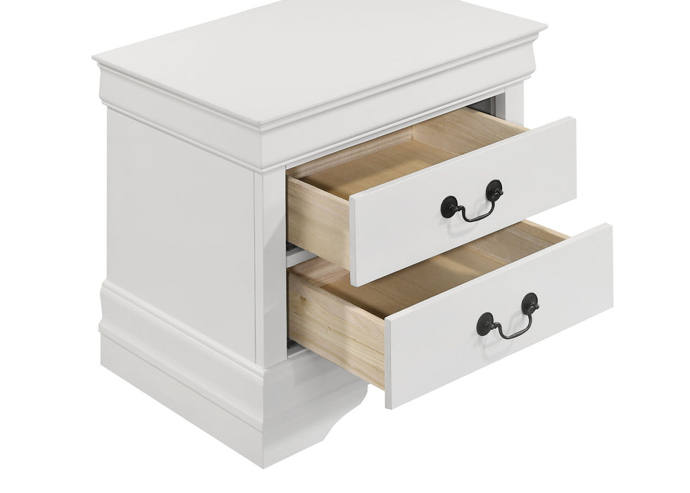 Louis Philippe 4 & 5 Piece Bedroom Sets Twin & Queen - Visions in Furniture (La Mirada, CA)