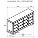 Louis Philippe 4 & 5 Piece Bedroom Sets Twin & Queen - Visions in Furniture (La Mirada, CA)