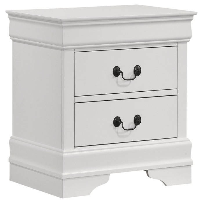Louis Philippe 4 & 5 Piece Bedroom Sets Twin & Queen - Visions in Furniture (La Mirada, CA)