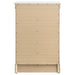 Louis Philippe 5-drawer Bedroom Chest White - Visions in Furniture (La Mirada, CA)