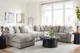 Aslan Court Sectional with Chaise - Visions in Furniture (La Mirada, CA)