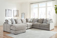 Aslan Court Sectional with Chaise - Visions in Furniture (La Mirada, CA)