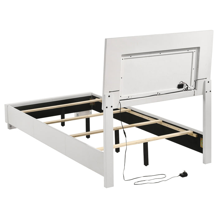 Felicity Bedroom Set White - Visions in Furniture (La Mirada, CA)