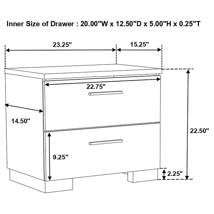 Felicity Bedroom Sets - Visions in Furniture (La Mirada, CA)
