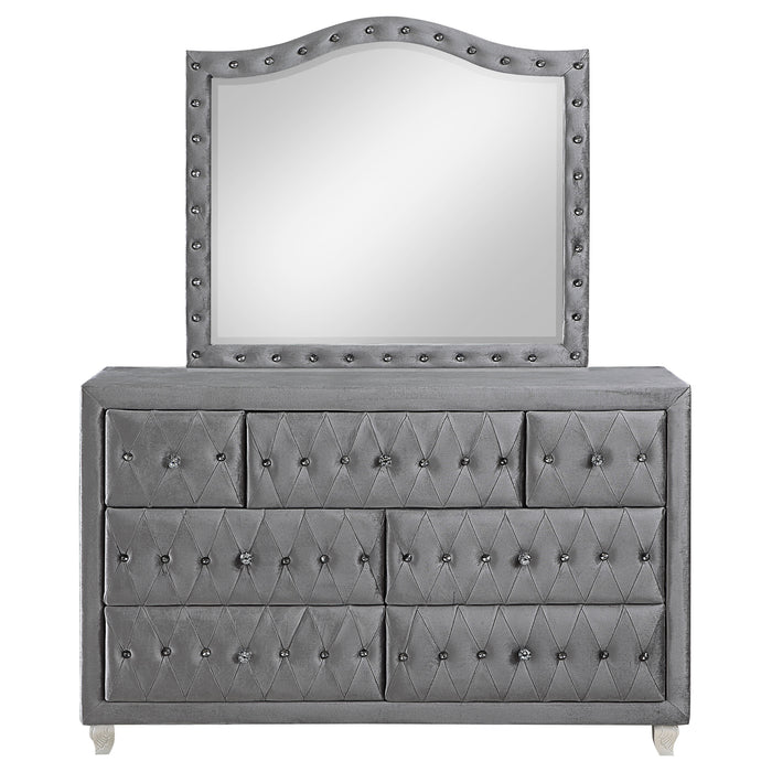Deanna Dresser With Mirror - Visions in Furniture (La Mirada, CA)
