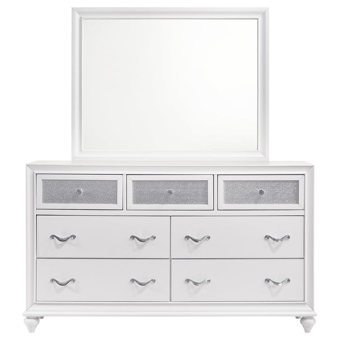 Barzini Dresser With Mirror - Visions in Furniture (La Mirada, CA)