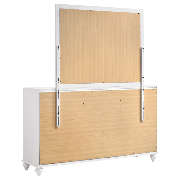 Barzini Dresser With Mirror - Visions in Furniture (La Mirada, CA)