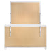 Barzini Dresser With Mirror - Visions in Furniture (La Mirada, CA)