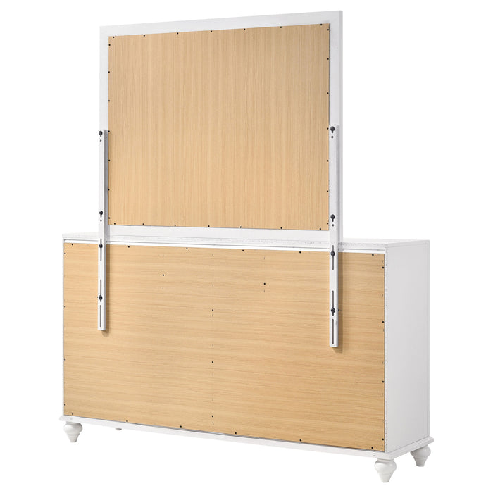 Barzini Dresser With Mirror - Visions in Furniture (La Mirada, CA)