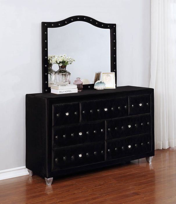 Deanna Dresser With Mirror - Visions in Furniture (La Mirada, CA)