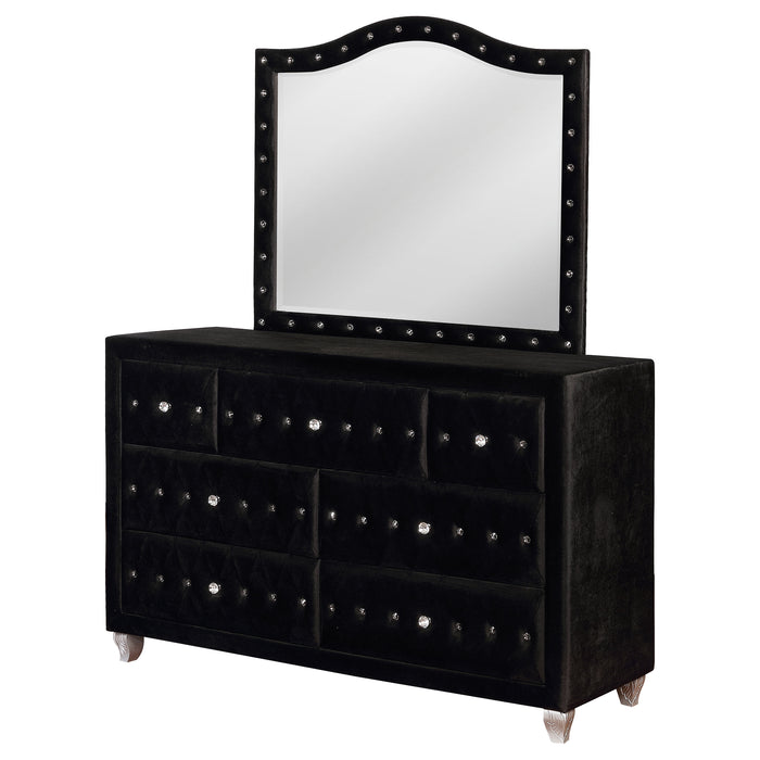 Deanna Dresser With Mirror - Visions in Furniture (La Mirada, CA)