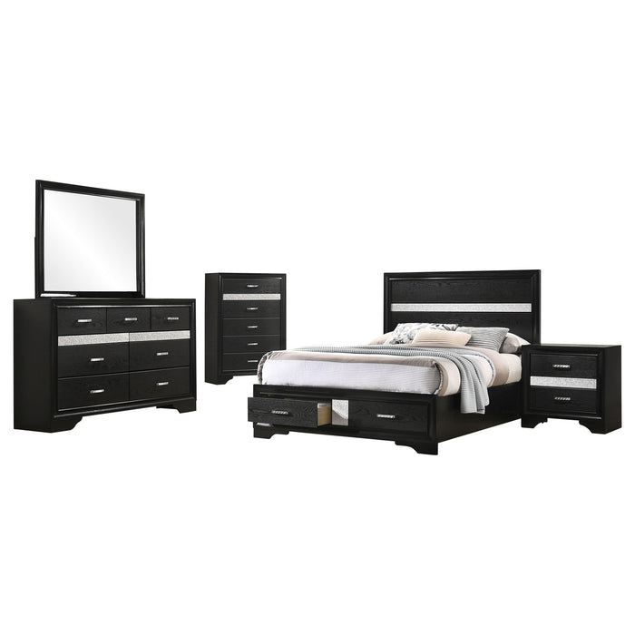 Miranda Bedroom Set with Storage - Visions in Furniture (La Mirada, CA)