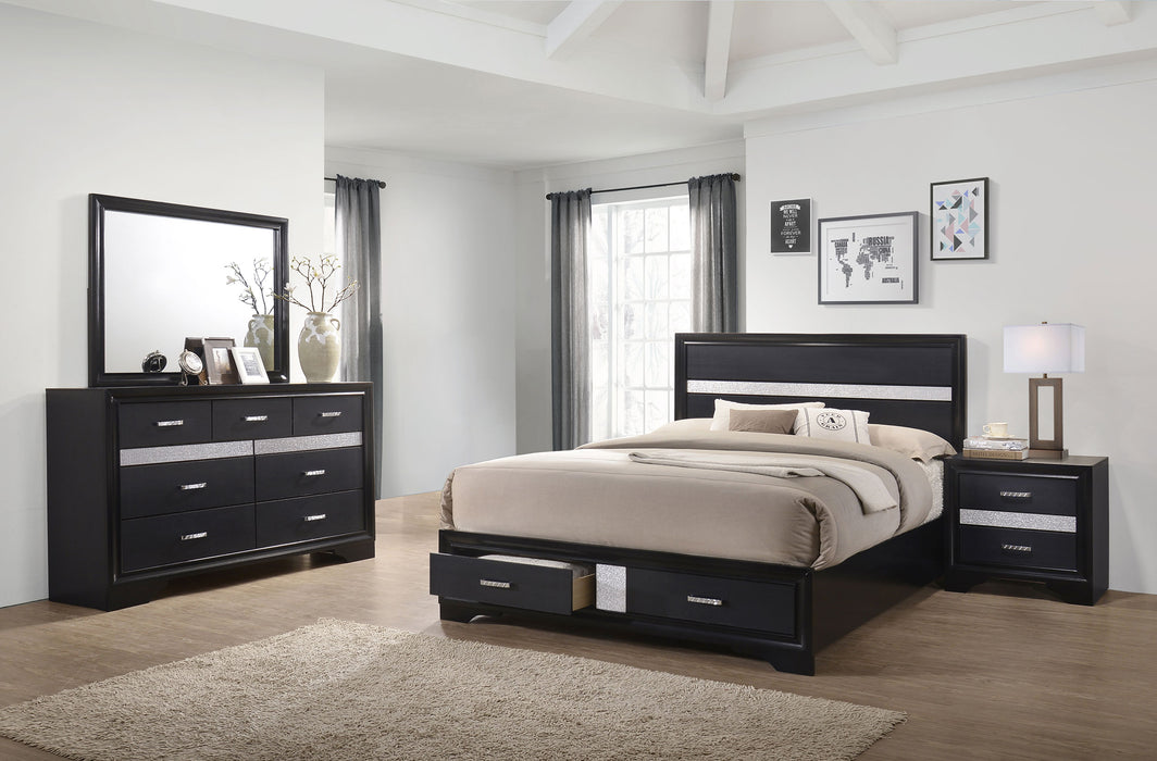 Miranda Bedroom Set with Storage - Visions in Furniture (La Mirada, CA)