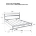 Miranda Bedroom Set with Storage - Visions in Furniture (La Mirada, CA)