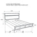 Miranda Bedroom Set with Storage - Visions in Furniture (La Mirada, CA)