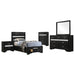 Miranda Bedroom Sets Black - Visions in Furniture (La Mirada, CA)