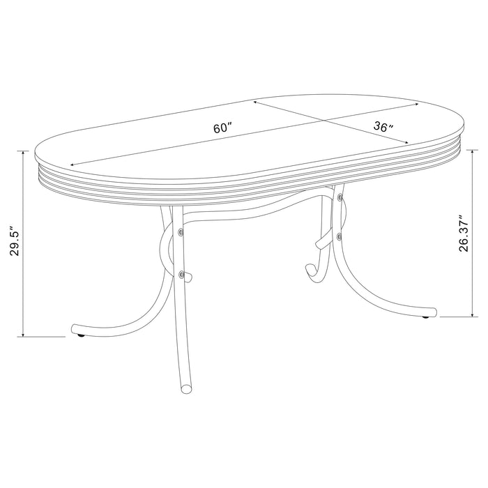 Retro Dining Sets - Visions in Furniture (La Mirada, CA)