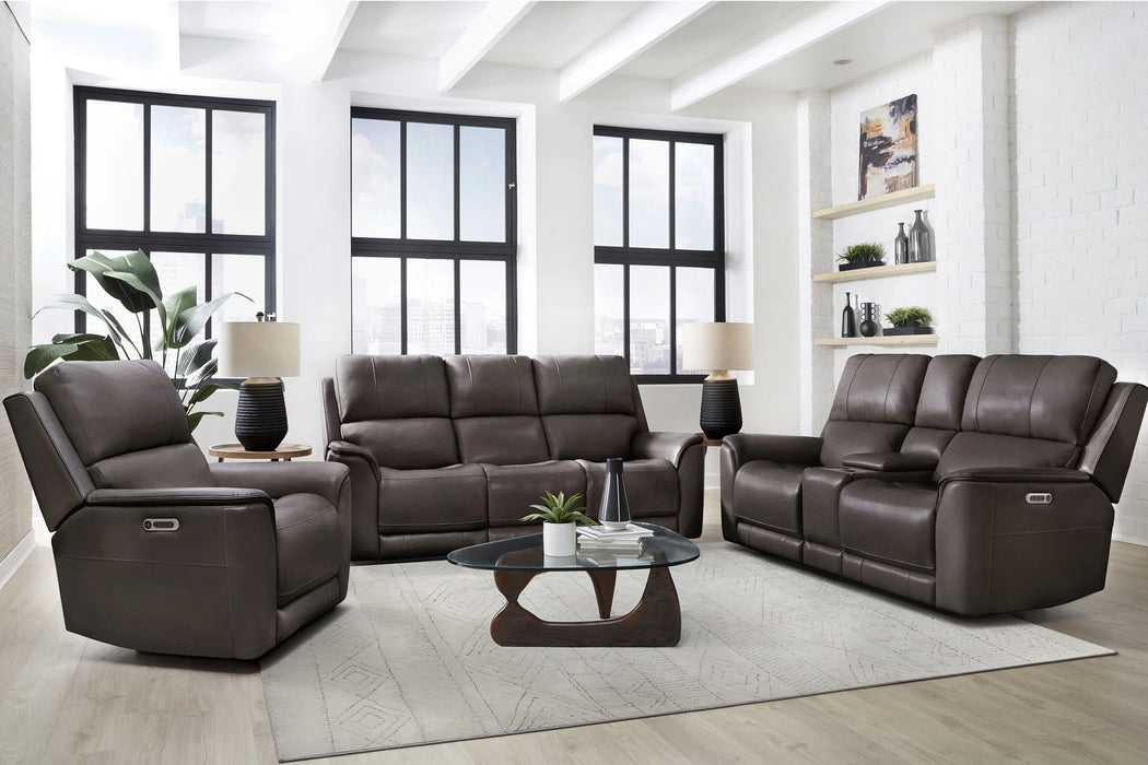 Parker Living Easton - Steamboat Brown Zero Gravity Power Reclining Sofa P3