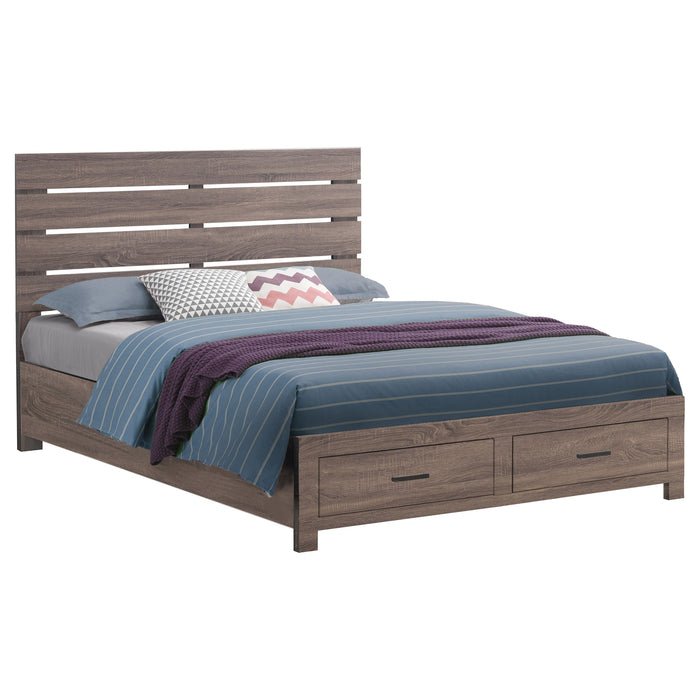 Brantford Wood Storage Panel Bed - Visions in Furniture (La Mirada, CA)