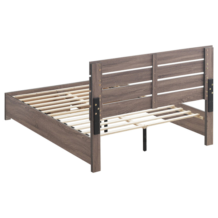 Brantford Wood Storage Panel Bed - Visions in Furniture (La Mirada, CA)
