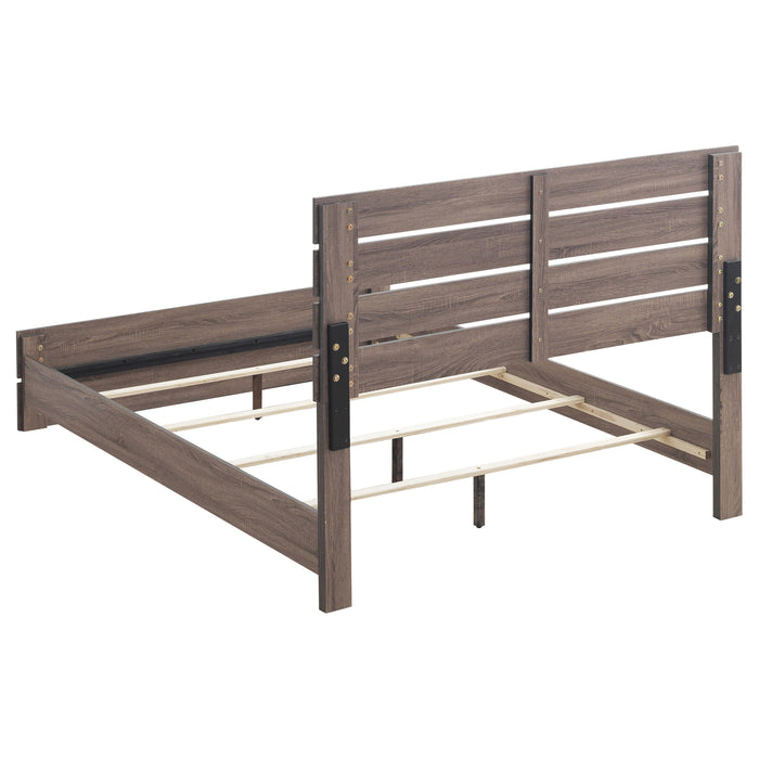Brantford Wood Storage Panel Bed - Visions in Furniture (La Mirada, CA)