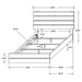 Brantford Wood Storage Panel Bed - Visions in Furniture (La Mirada, CA)