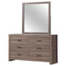Brantford Dresser With Mirror - Visions in Furniture (La Mirada, CA)