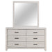 Brantford Dresser With Mirror - Visions in Furniture (La Mirada, CA)