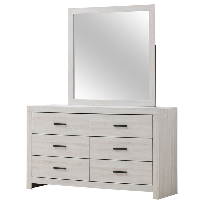 Brantford Dresser With Mirror - Visions in Furniture (La Mirada, CA)