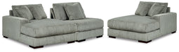 Lindyn Sectional with Double Chaise - Visions in Furniture (La Mirada, CA)