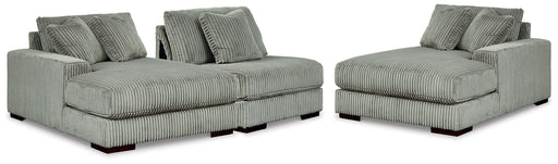 Lindyn Sectional with Double Chaise - Visions in Furniture (La Mirada, CA)