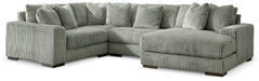 Lindyn Sectional with Chaise - Visions in Furniture (La Mirada, CA)