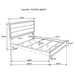 Watson Queen Beds - Visions in Furniture (La Mirada, CA)