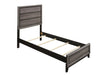 Watson Full & Twin Panel Bed Grey Oak - Visions in Furniture (La Mirada, CA)