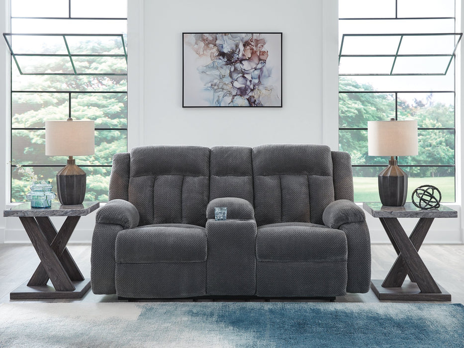 Observation Power Reclining Loveseat with Console - Visions in Furniture (La Mirada, CA)