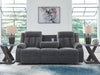 Observation Power Reclining Sofa with Drop Down Table - Visions in Furniture (La Mirada, CA)