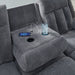 Observation Power Reclining Sofa with Drop Down Table - Visions in Furniture (La Mirada, CA)
