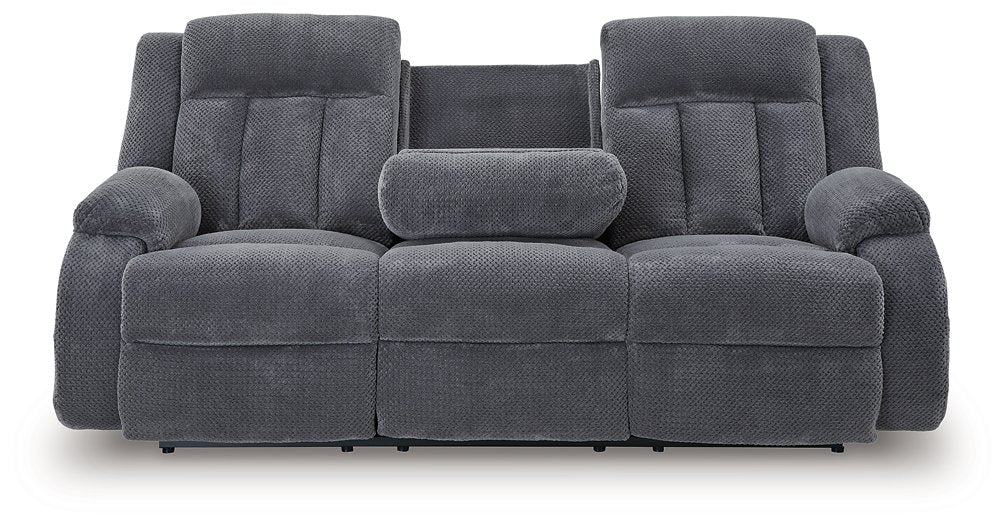 Observation Power Reclining Sofa with Drop Down Table - Visions in Furniture (La Mirada, CA)
