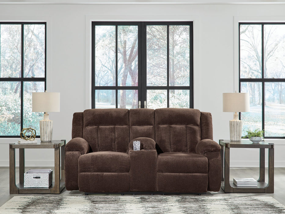 Observation Power Reclining Loveseat with Console - Visions in Furniture (La Mirada, CA)